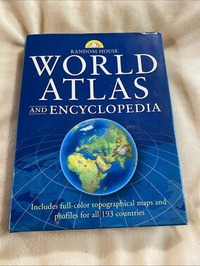 Random House World Atlas and Encyclopedia - Hard Cover